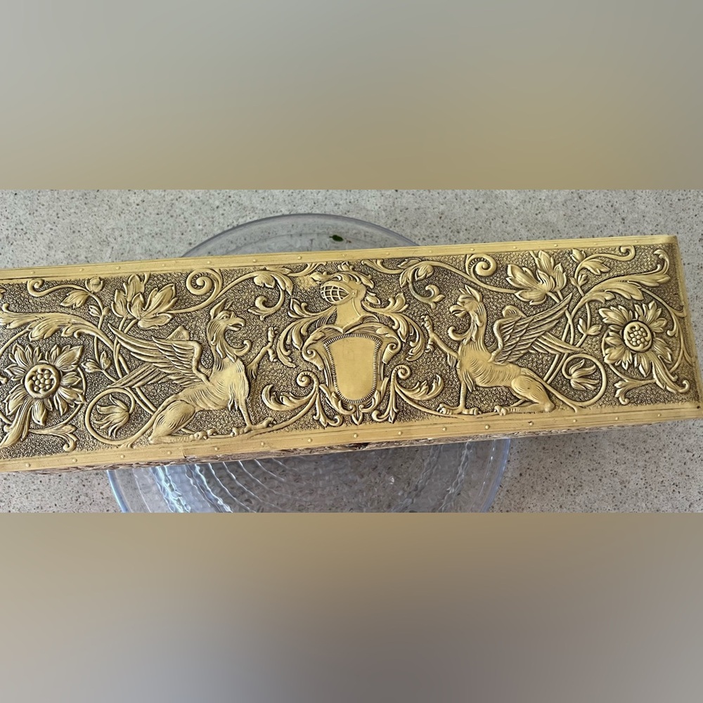 Vintage man’s jewelry box, AS IS